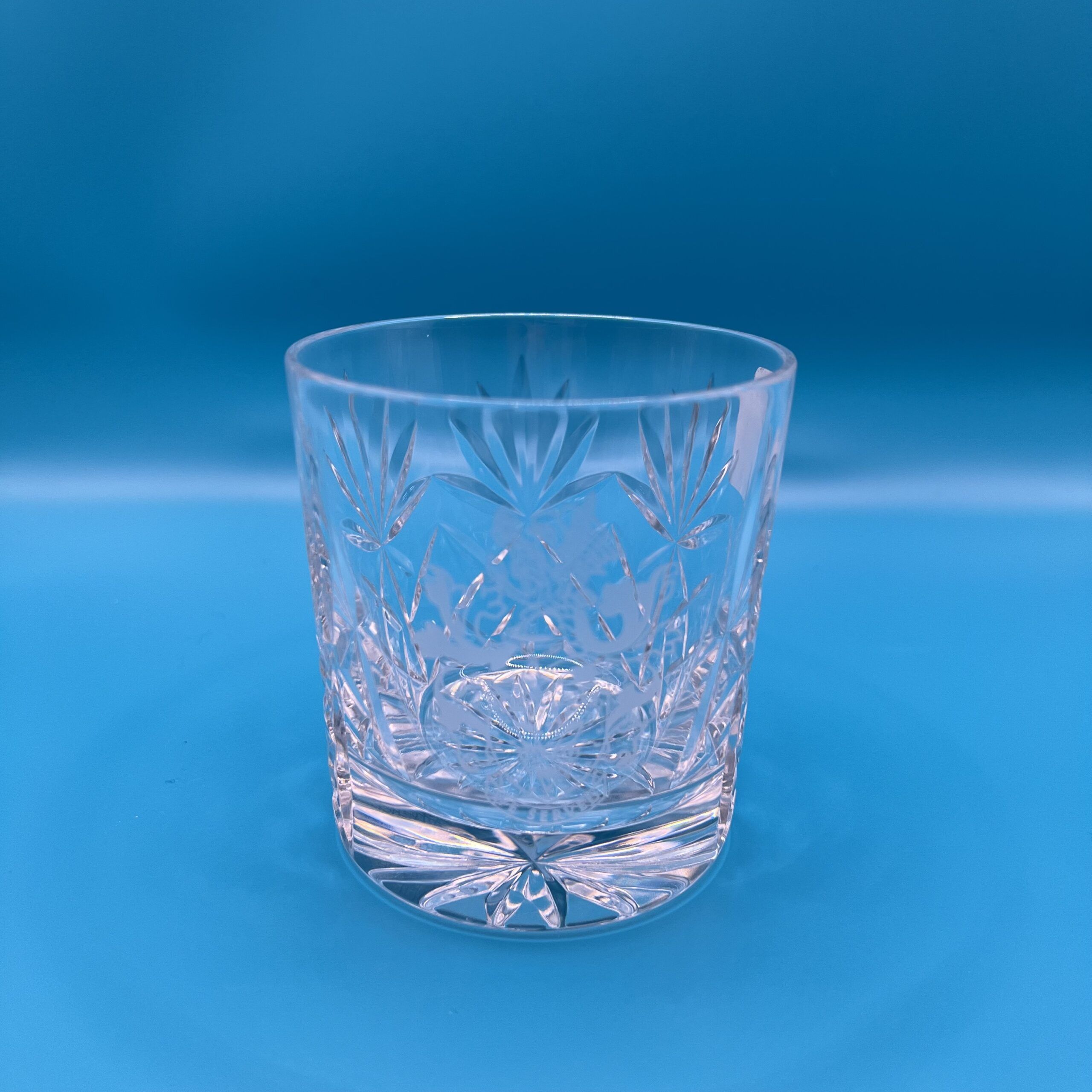 Whisky glass single and double