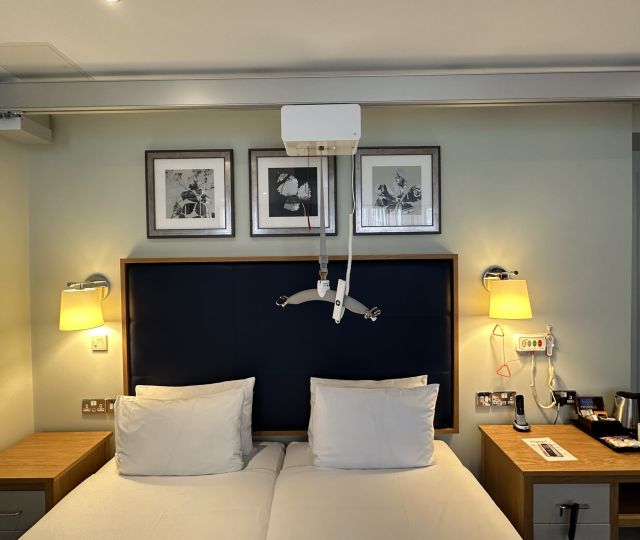 New Ceiling Hoist Transforms Accessible Bedroom image