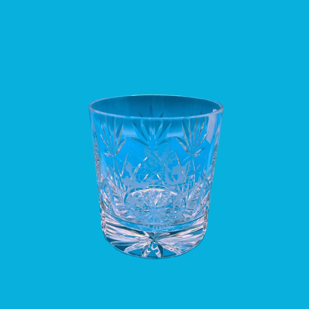 Whisky glass single and double